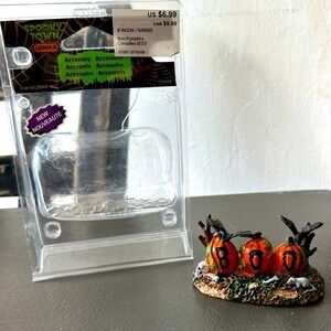 Spooky Town 84339 BOO Pumpkin Jack O Lantern Halloween Village 2018 Accessory